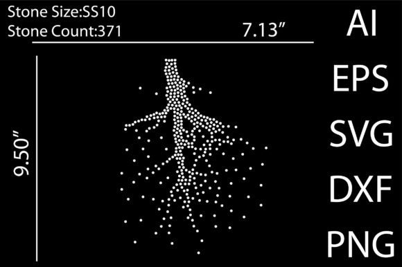 Root Rhinestone Templates Design: Sparkle for Every Project