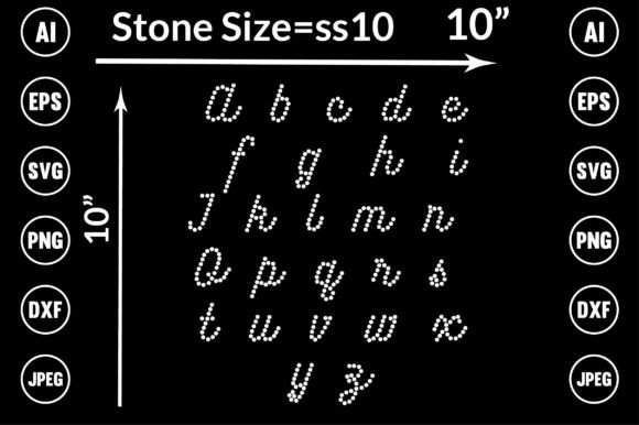 Sparkle and Shine: The Allure of Capital Rhinestone Alphabet Designs