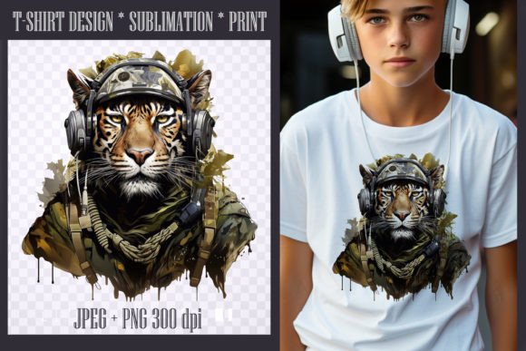Unleashing the Wild: Design Potential with Jungle Tiger Art