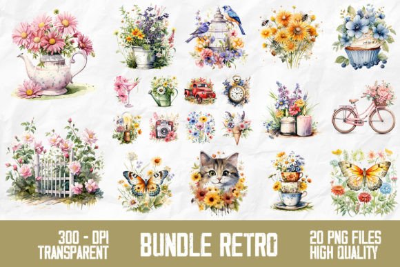 Unlocking Nostalgia: The Power of a Retro Vintage Bundle Design