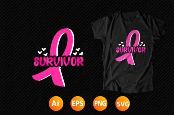 World Cancer Day T-Shirt Design 25: A Powerful Graphic for Awareness